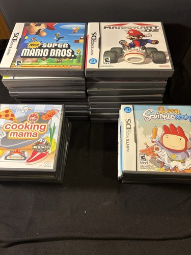 Nintendo games with cases - ds,