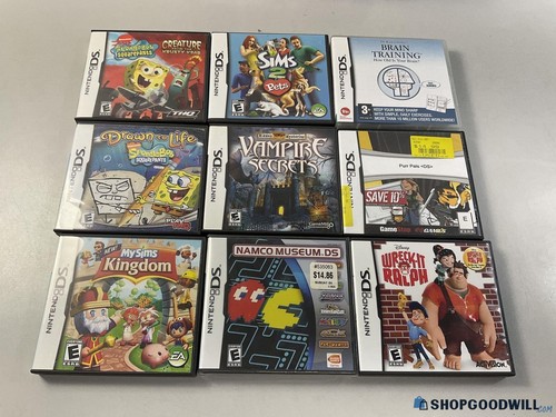 Various nintendo games with - nintendo,