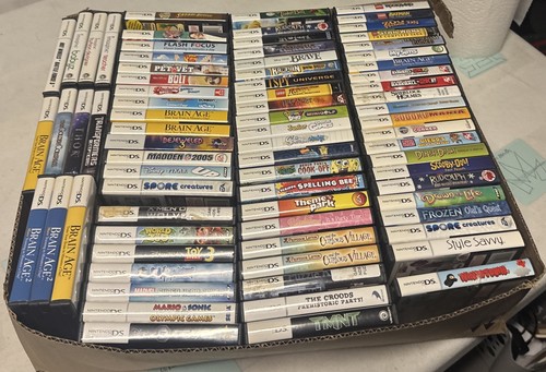 Nintendo games box - ds, in